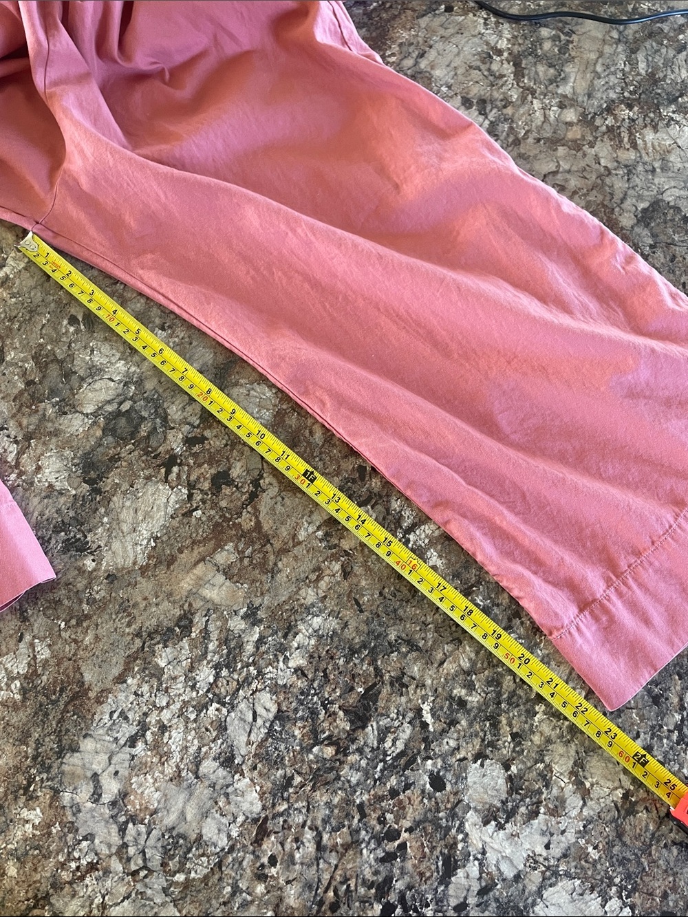 Ali Golden Slit Back Sleeveless Jumpsuit L Drawstring Waist Cotton Rose Beachy - Picture 12 of 13